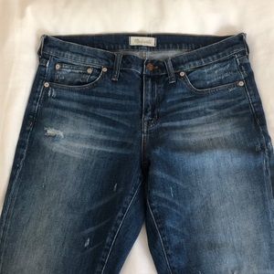 Madewell slim boy jeans